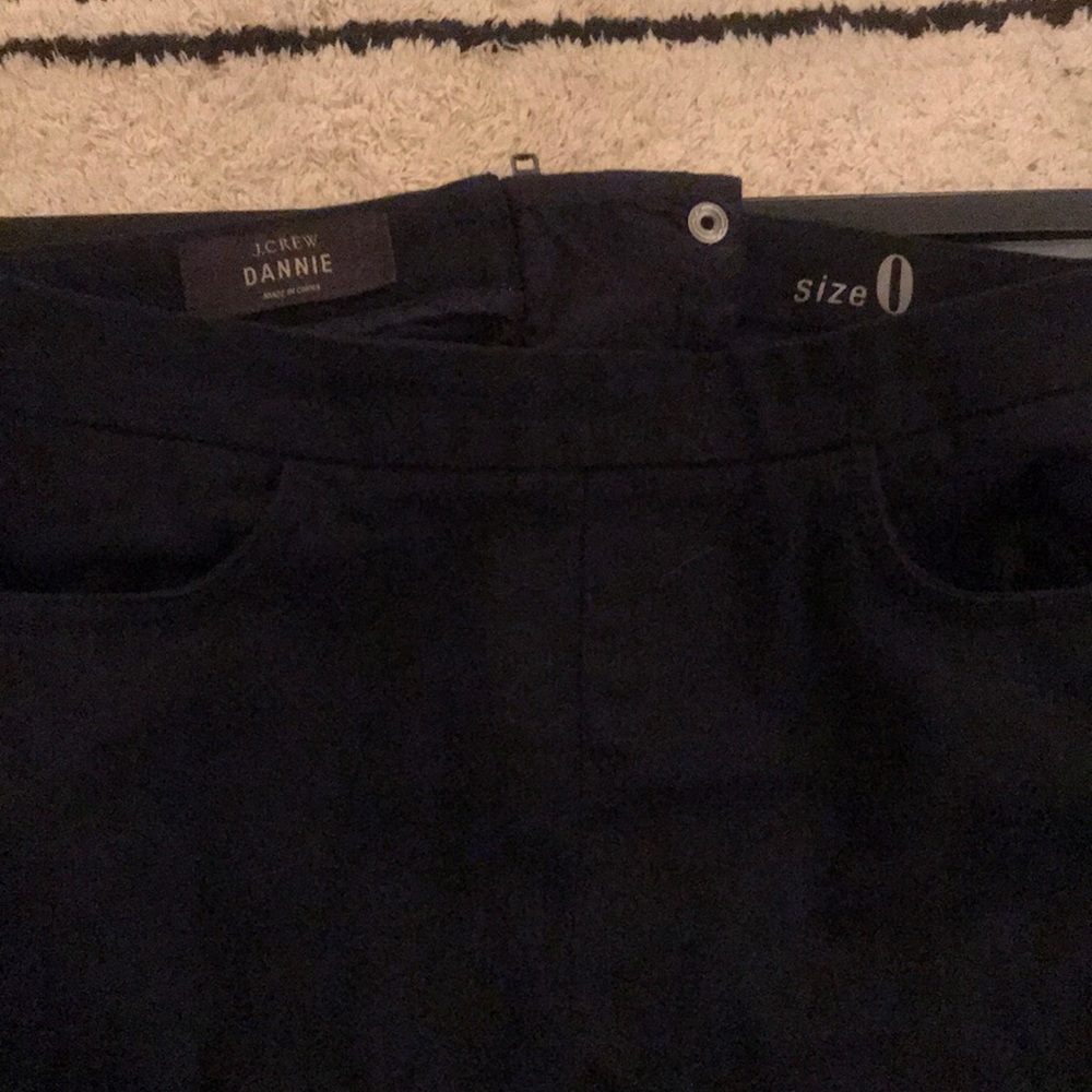 J. Crew Dark Navy Blue Dannie Twill Pants